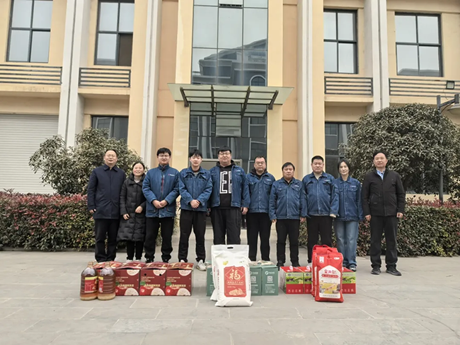 索凌電氣新春慰問送關懷，節前安全督導保平安
