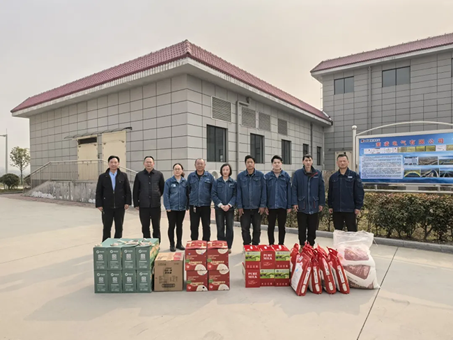 索凌電氣新春慰問送關懷，節前安全督導保平安